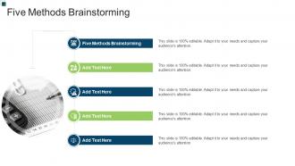 Five Methods Brainstorming In Powerpoint And Google Slides Cpb
