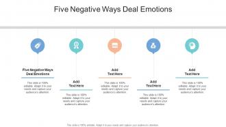 Five Negative Ways Deal Emotions In Powerpoint And Google Slides Cpb