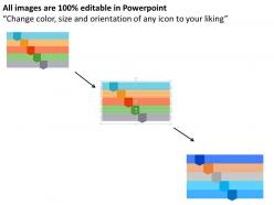 Five options for strategic planning tools flat powerpoint design
