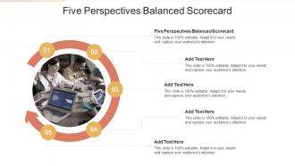 Five Perspectives Balanced Scorecard In Powerpoint And Google Slides Cpb