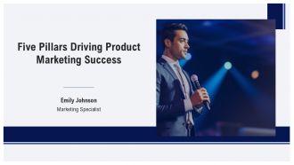 Five Pillars Driving Product Marketing Success PPT Graphics AT Five Pillars Driving Product Marketing Success PPT Graphics AT