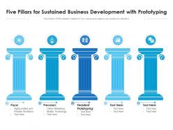 Five Pillars For Sustained Business Development With Prototyping