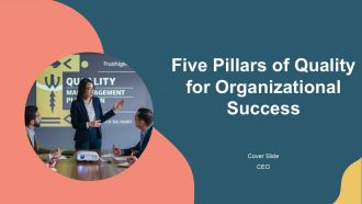 Five Pillars Of Quality For Organizational Success PPT Template AT Five Pillars Of Quality For Organizational Success PPT Template AT