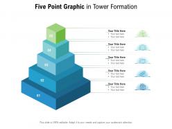 Five Point Graphic In Tower Formation