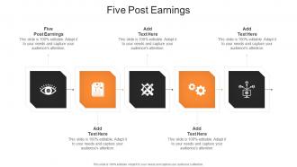 Five Post Earnings In Powerpoint And Google Slides Cpb