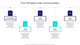 Five Principles Crisis Communication In Powerpoint And Google Slides Cpb