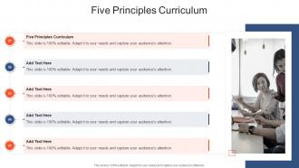 Five Principles Curriculum In Powerpoint And Google Slides Cpb