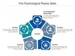 Five psychological phases sales ppt powerpoint presentation styles ideas cpb