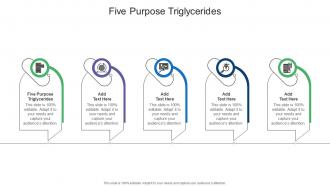 Five Purpose Triglycerides In Powerpoint And Google Slides Cpb