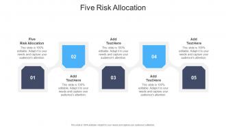 Five Risk Allocation In Powerpoint And Google Slides Cpb