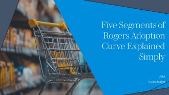 Five Segments Of Rogers Adoption Curve Explained Simply PPT Sample AT