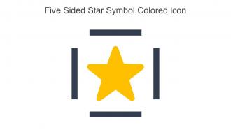 Five Sided Star Symbol Colored Icon In Powerpoint Pptx Png And Editable Eps Format