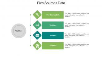 Five sources data ppt powerpoint presentation infographics grid cpb