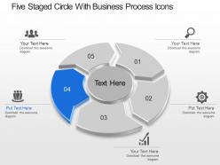 11285070 style circular loop 5 piece powerpoint presentation diagram infographic slide