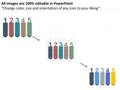 39415725 style layered horizontal 5 piece powerpoint presentation diagram infographic slide