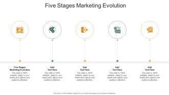 Five Stages Marketing Evolution In Powerpoint And Google Slides Cpb