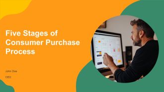 Five Stages Of Consumer Purchase Process PPT Information AT