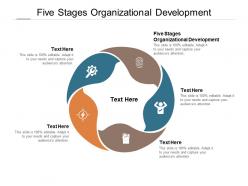 Five stages organizational development ppt powerpoint presentation show visual aids cpb