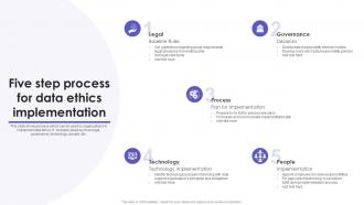 Five Step Process For Data Ethics Implementation