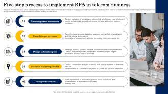 Five Step Process To Implement RPA In Telecom Business