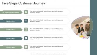 Five Steps Customer Journey In Powerpoint And Google Slides Cpb
