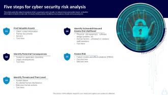 Five Steps For Cyber Security Risk Analysis