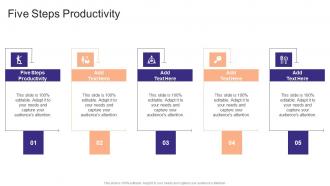 Five Steps Productivity In Powerpoint And Google Slides Cpb