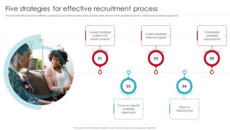 Five Strategies For Effective Recruitment Process Streamlining Employment Process