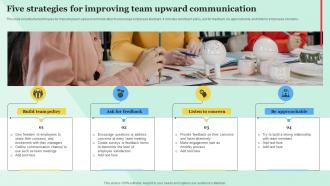 Five Strategies For Improving Team Upward Communication