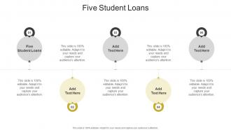 Five Student Loans In Powerpoint And Google Slides Cpb