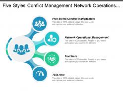 Five styles conflict management network operations management management reputation cpb