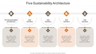 Five Sustainability Architecture In Powerpoint And Google Slides Cpb