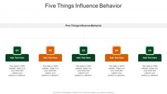 Five Things Influence Behavior In Powerpoint And Google Slides Cpb