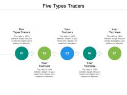 Five types traders ppt powerpoint presentation slides layout cpb