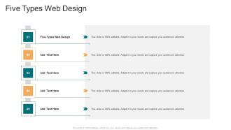 Five Types Web Design In PowerPoint And Google Slides Cpb