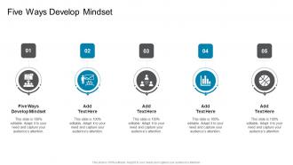 Five Ways Develop Mindset In Powerpoint And Google Slides Cpb