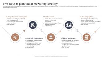 Five Ways To Plan Visual Marketing Strategy