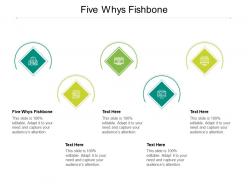 Five whys fishbone ppt powerpoint presentation slides layouts cpb