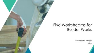 Five Workstreams For Builder Works PPT Outline AT