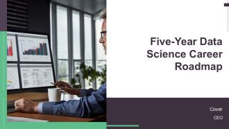 Five Year Data Science Career Roadmap PPT Example AT