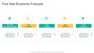 Five Year Economic Forecast In Powerpoint And Google Slides Cpb
