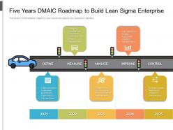 Five years dmaic roadmap to build lean sigma enterprise