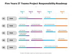 Five years it teams project responsibility roadmap