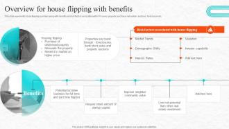 Fix And Flip Process For Property Renovation Overview For House Flipping With Benefits