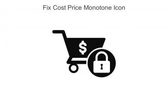 Fix Cost Price Monotone Icon In Powerpoint Pptx Png And Editable Eps Format