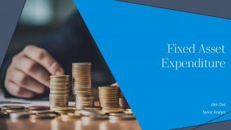 Fixed Asset Expenditure PPT Information AT Fixed Asset Expenditure PPT Information AT
