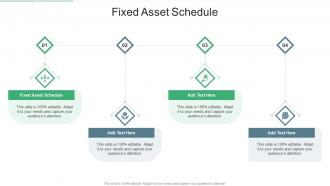 Fixed Asset Schedule In Powerpoint And Google Slides Cpb
