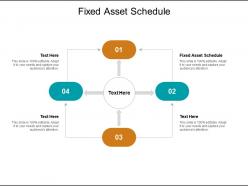Fixed asset schedule ppt infographic template graphics example cpb