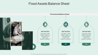 Fixed Assets Balance Sheet In Powerpoint And Google Slides Cpb