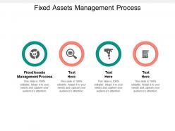 Fixed assets management process ppt powerpoint presentation slides design inspiration cpb